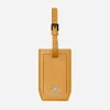 X Pineider Mustard Logo Luggage Tag^ISSIMO Clearance