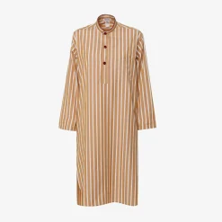 X Schostal Unisex Stripes Nightshirt - Tabac^ISSIMO Hot