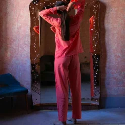 X Schostal Unisex Pyjama - Orange & Turquoise^ISSIMO Best