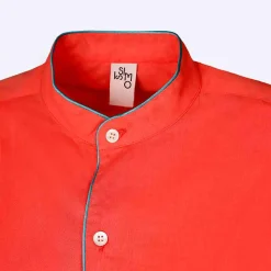 X Schostal Unisex Nightshirt - Orange & Turquoise^ISSIMO Outlet