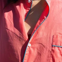 X Schostal Unisex Nightshirt - Orange & Turquoise^ISSIMO Outlet