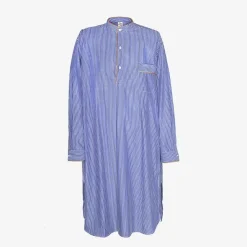 X Schostal Unisex Nightshirt - Ocre & Sky Blue^ISSIMO Hot