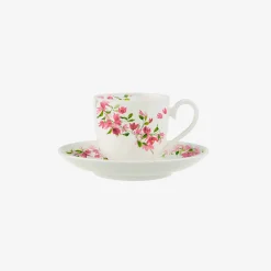X Villeroy & Boch Bougainvillea Espresso Cup And Saucer, Set Of 2^ISSIMO Clearance