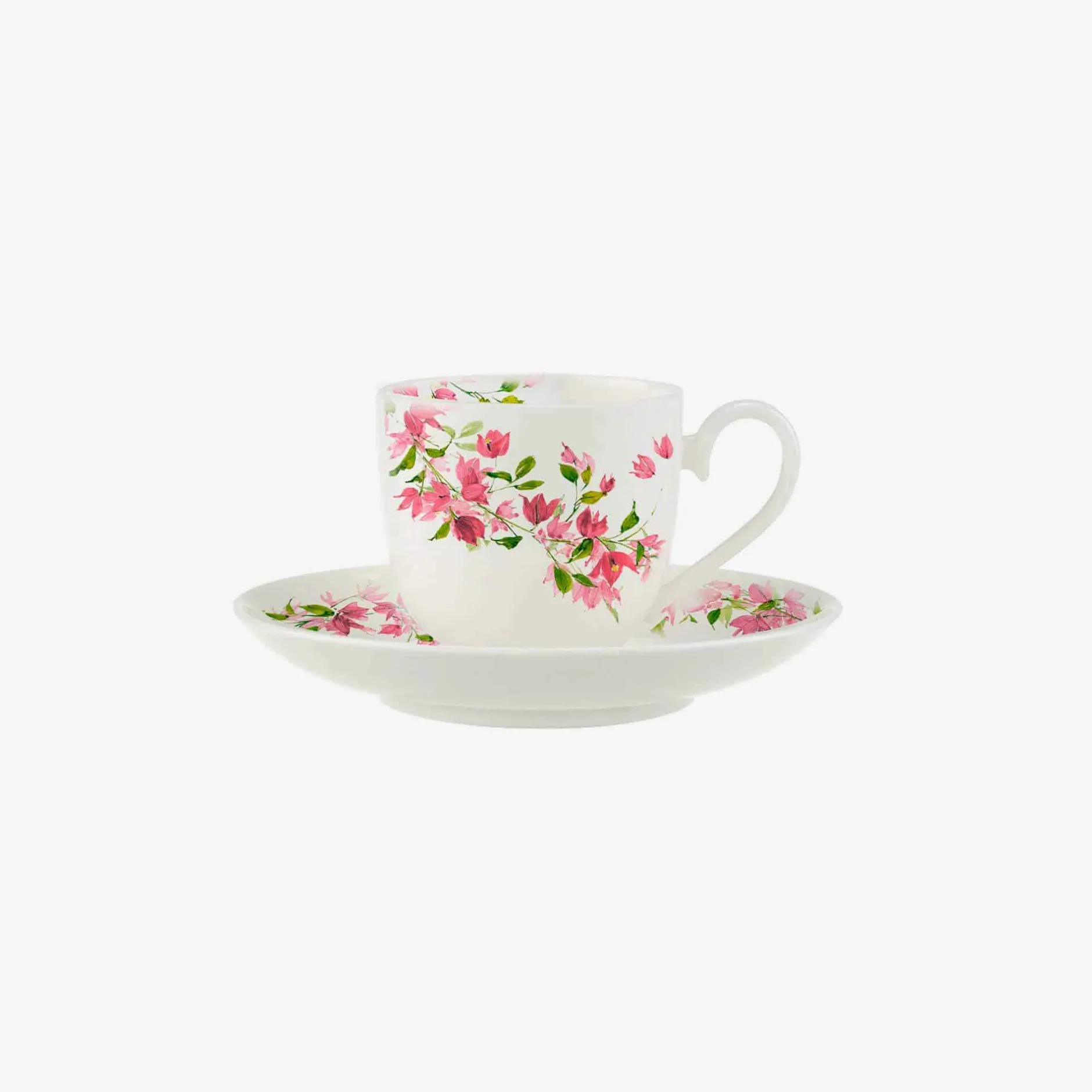 X Villeroy & Boch Bougainvillea Espresso Cup And Saucer, Set Of 2^ISSIMO Clearance