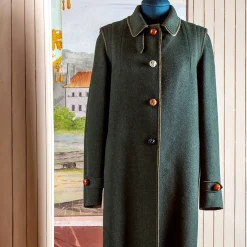 Women'S Classic Loden Coat - Made To Order^Lodental New