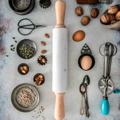 All Night Long Carrara Marble Rolling Pin^Marmolove Discount