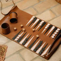 Metier Backgammon Set - Cognac^Mu00e9tier Hot
