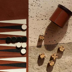 Metier Backgammon Set - Cognac^Mu00e9tier Hot