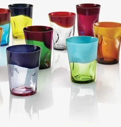 Dandy Water Glass Sky Blue Acid Green - Made To Order^NasonMoretti Discount