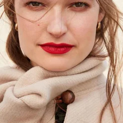 - Long Fringed Cape Beige^Officina Del Poggio Online