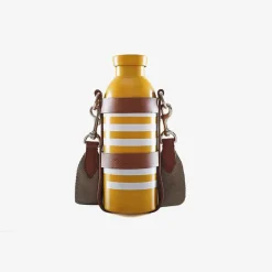 Bottle Bag With Bottle Tan^Officina Del Poggio New