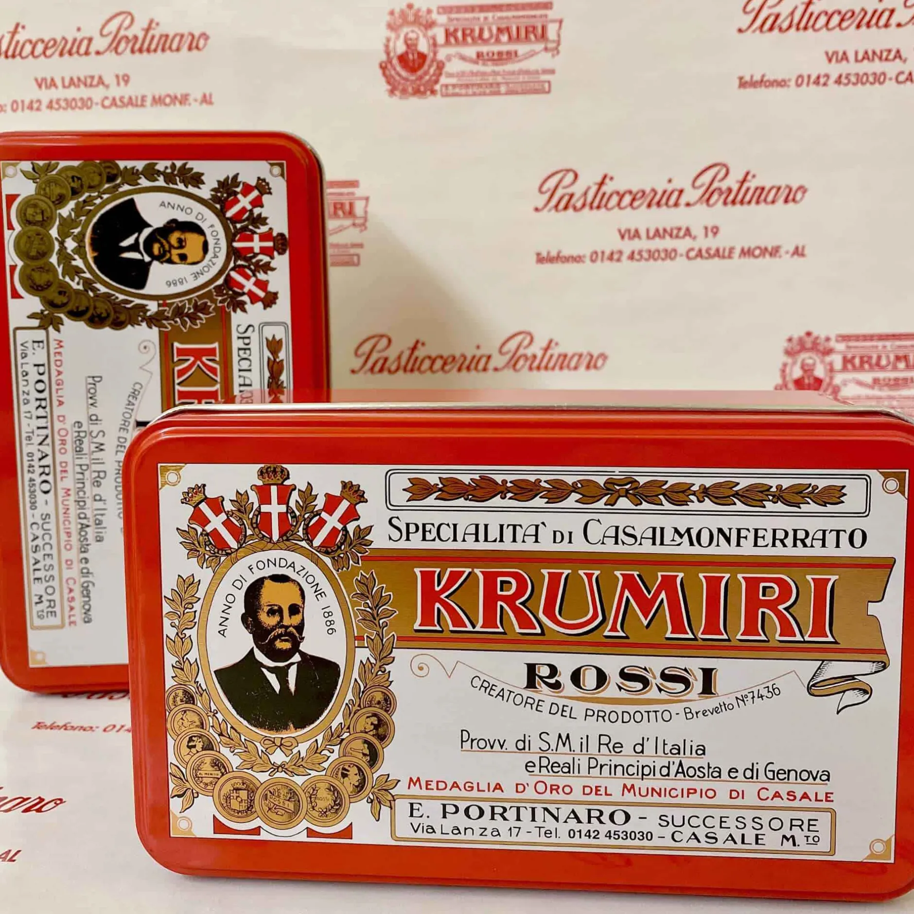 Pasticceria F. Portinaro Red Krumiri 400 Gr^Pasticceria F.Portinaro Sale