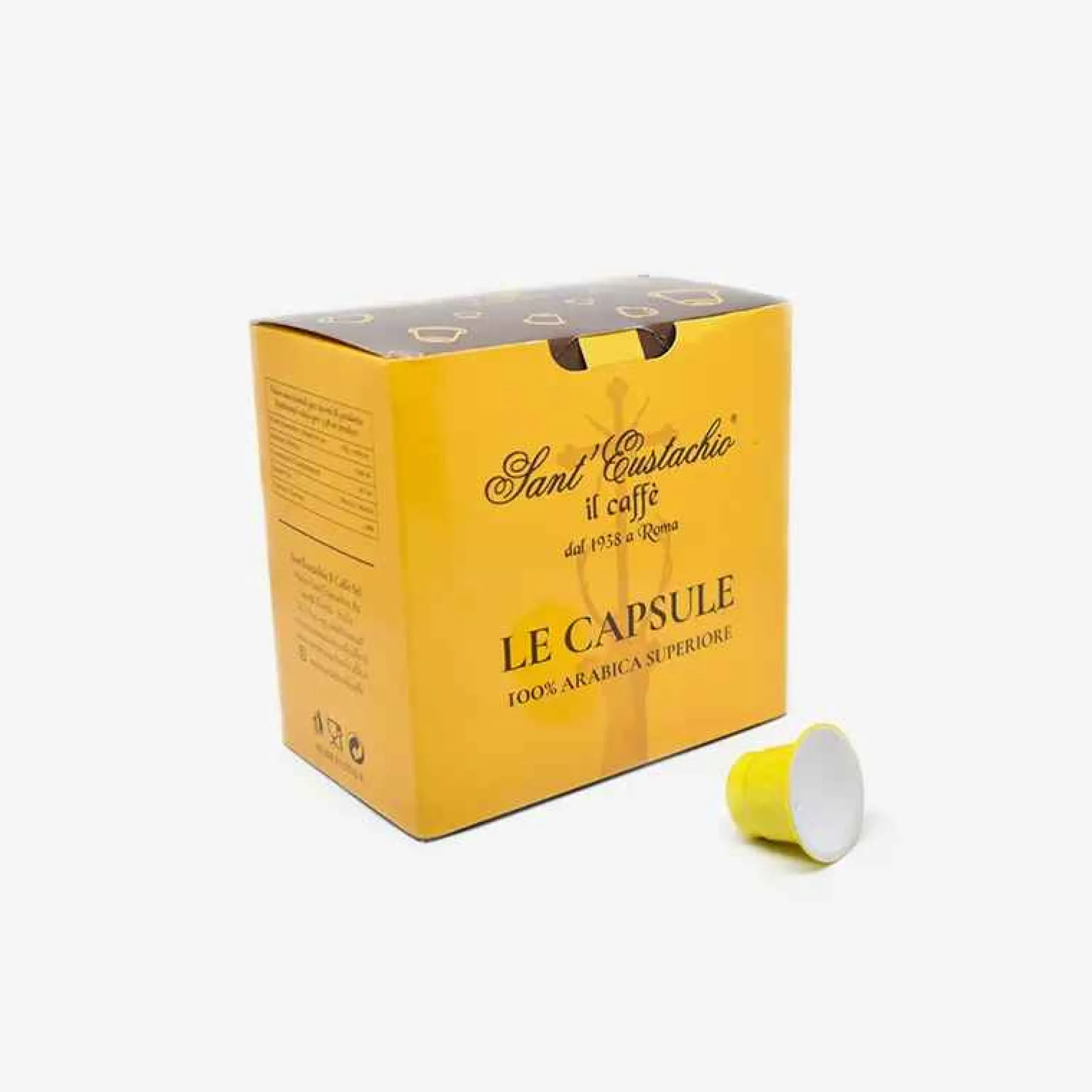 Sant'Eustachio Il Caffe Compatible Capsules For Nespresso 50 Pcs^Sant'Eustachio Il Caffu00e8