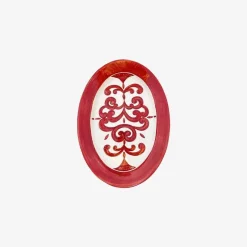 Rouge Oval Serving Plate - Made To Order^Vio's